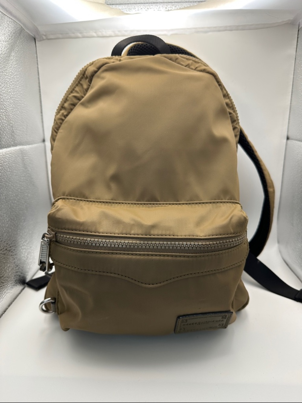 Rebecca Minkoff Tan Nylon Backpack